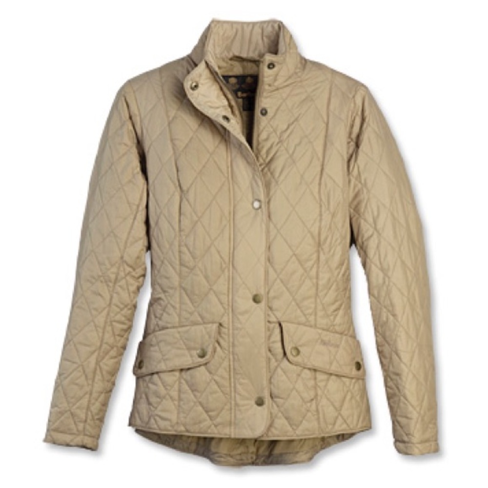 EUC Barbour Flyweight Cavalry Jacket Tan Size 8